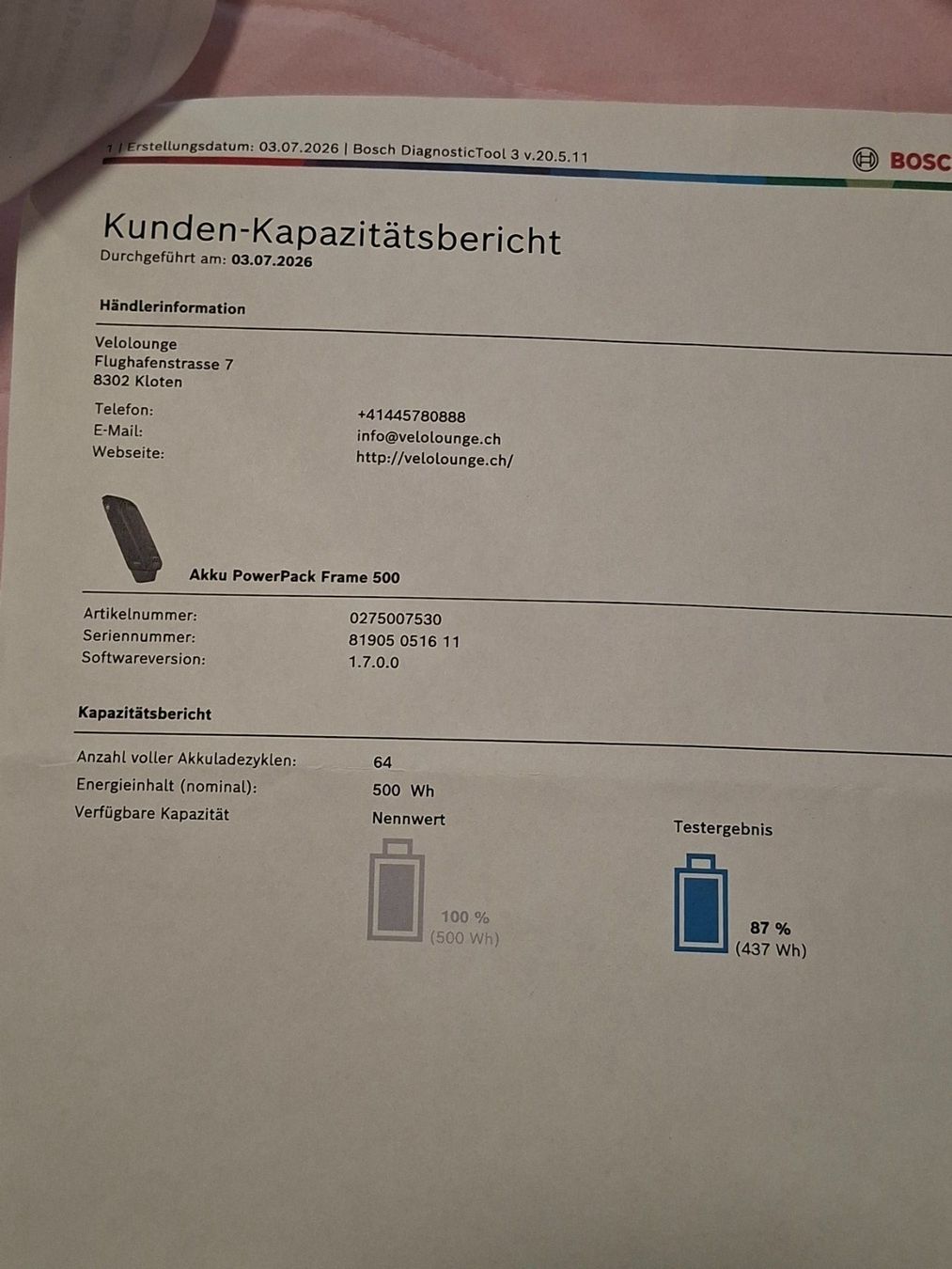 Bosch Velos: Bosch Diamant E-Bike – Gebraucht aus Kloten von Szilvi15 2