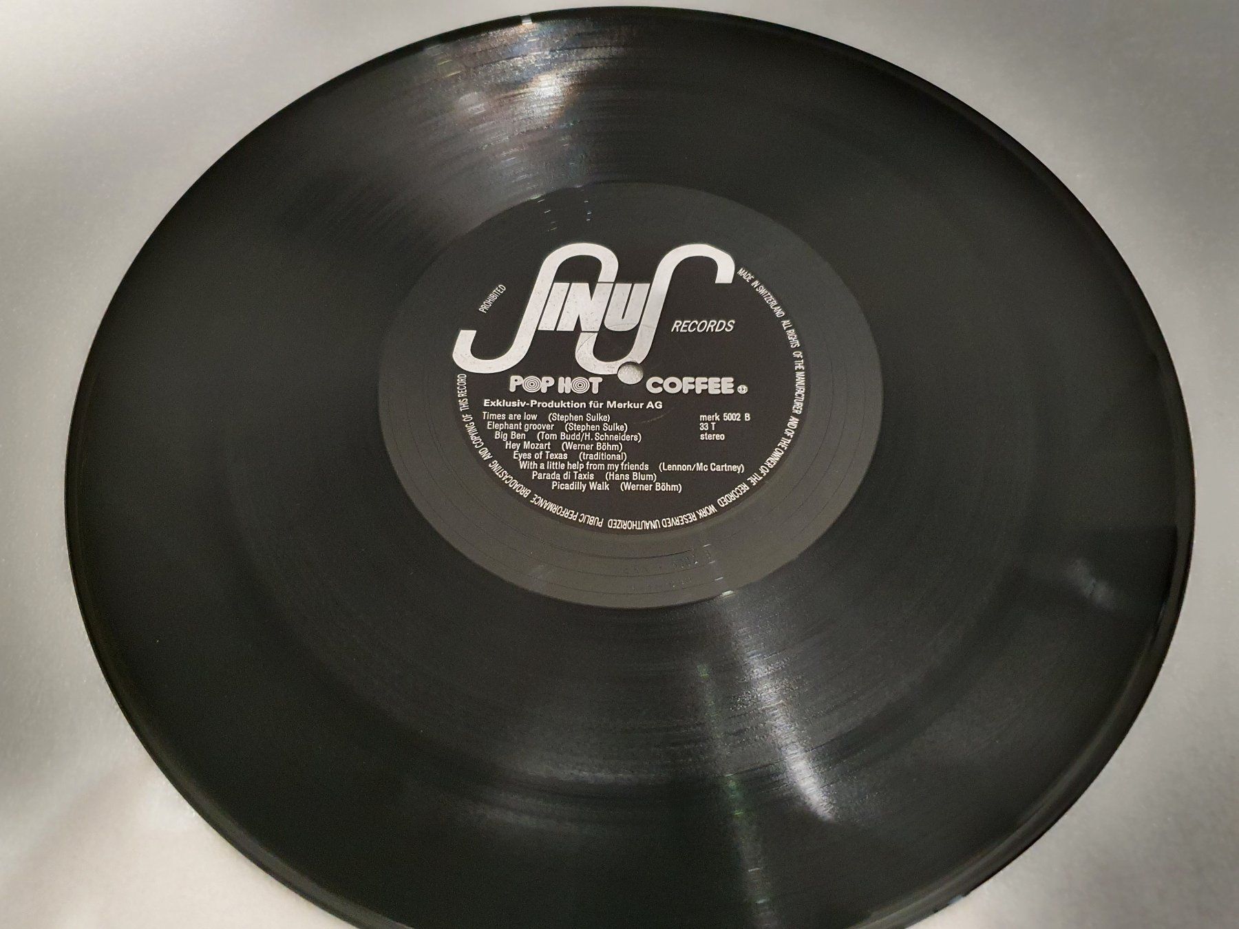 Dischi in vinile: Pop Hot Coffee – Usato da Uster venduto da Vinyl-Leidenschaft 4