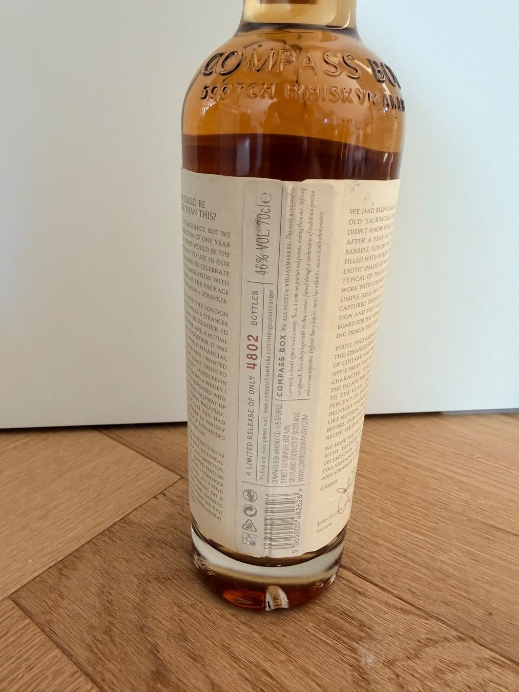Bevande alcoliche: Compass Box Stranger & Stranger Limited Edition Scotch Wh... – Nuovo (secondo la descrizione) da Roggwil TG venduto da est_r5x7 3