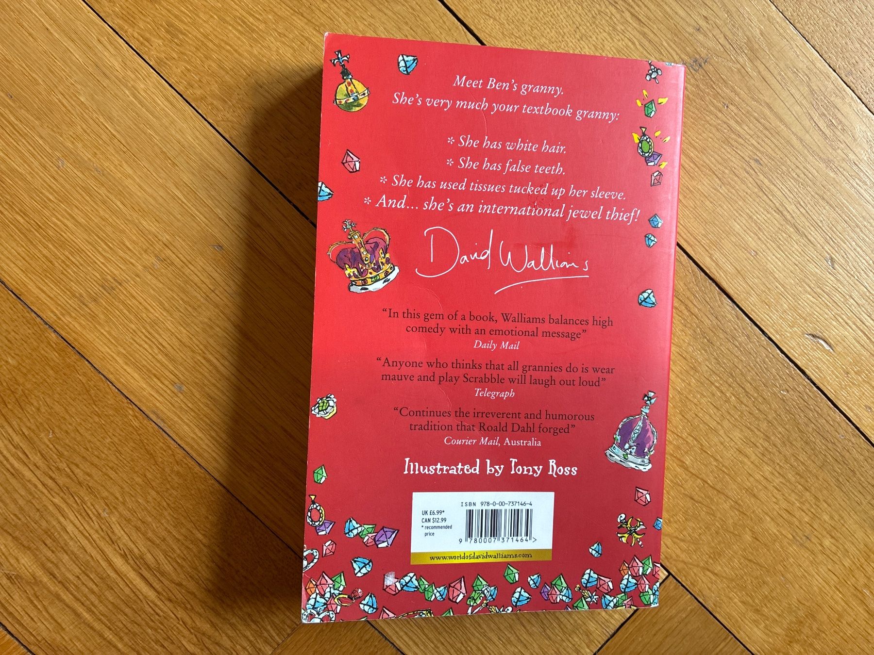 Livres: Gangsta Granny David Walliams – D'occasion à Zollikon par mythenschloss 1