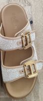 Hogan Sandalen mit Doppelriemen & Gold-Schnalle – Gr. 39