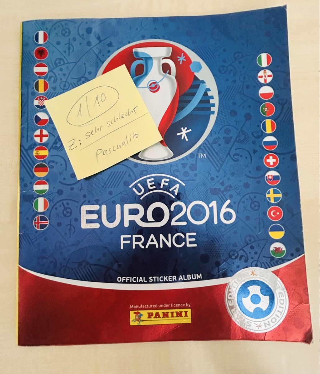 Panini Albums: UEFA Euro 2016 Panini – Défectueux à Luzern par Pascualito