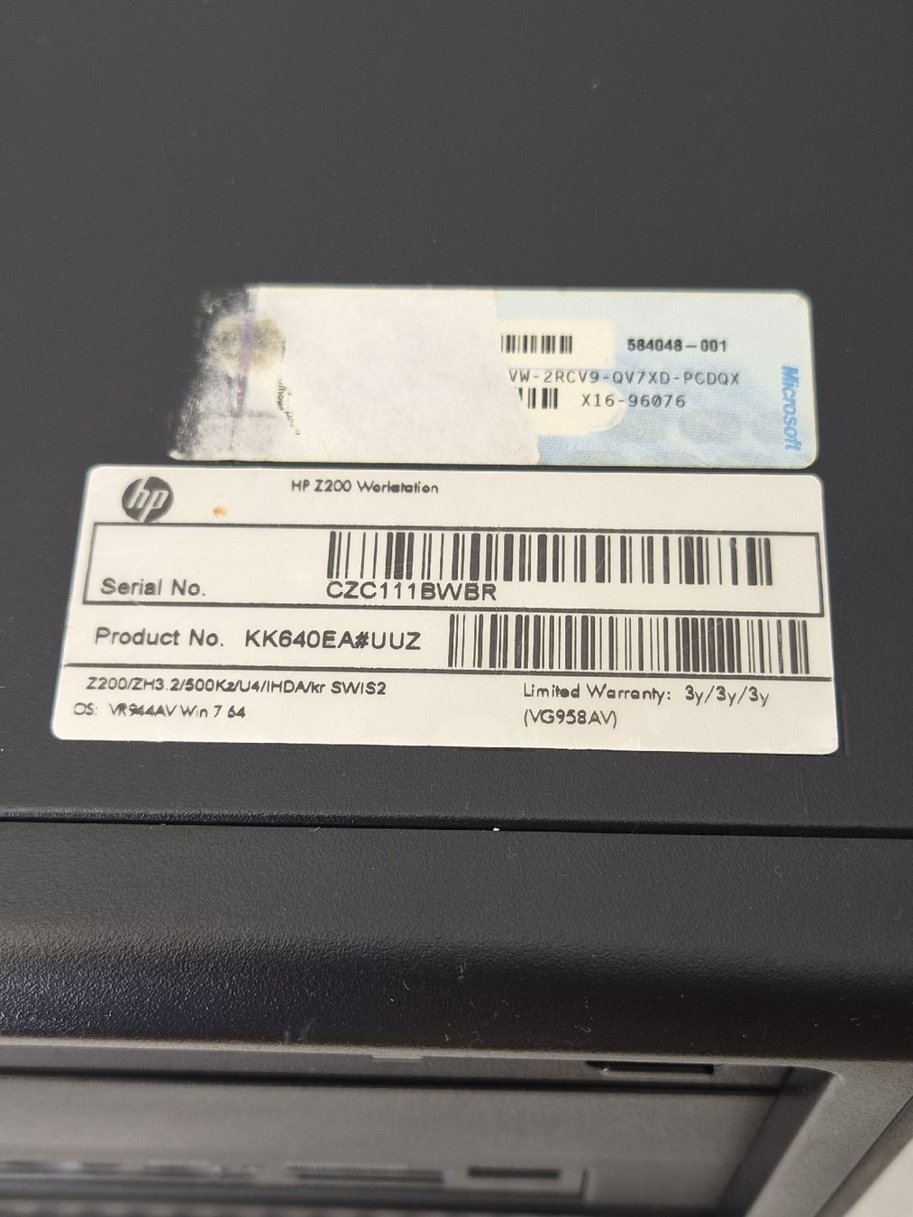 Hewlett Packard PCs: HP Z200 Workstation, Intel i5 670 – Gebraucht aus SCHAFFHAUSEN von Atami99 6