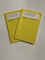 Reclam Universal-Bibliothek 2 Buecher guter Zustand