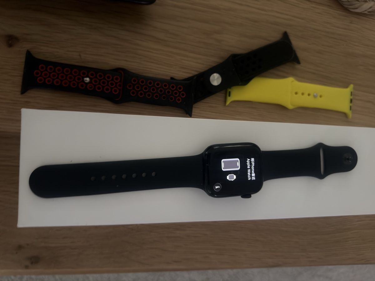 Apple Smartwatch: Apple Watch 7 45mm GPS + cellular, nero, con cinturini extra – Usato da Mezzovico venduto da rgfox65