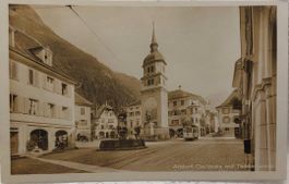ALTDORF  -  Dorfplatz  -  Strassenbahn - Tram