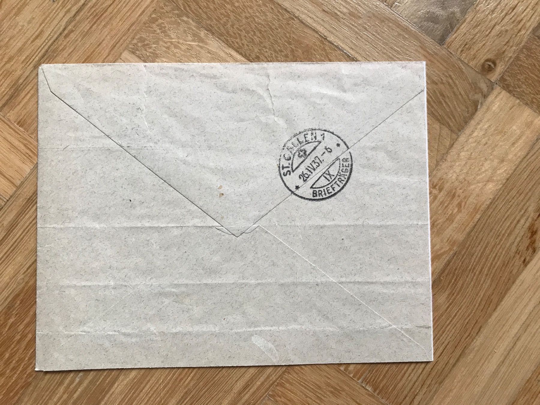 Alle Briefmarken: Flugpost F3 auf Couvert mit Vorfrankatur – Gebraucht aus stäfa von brandy66 1