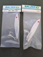 2 Jucker Balzer 70 mm 28 gr. Argent/Silber