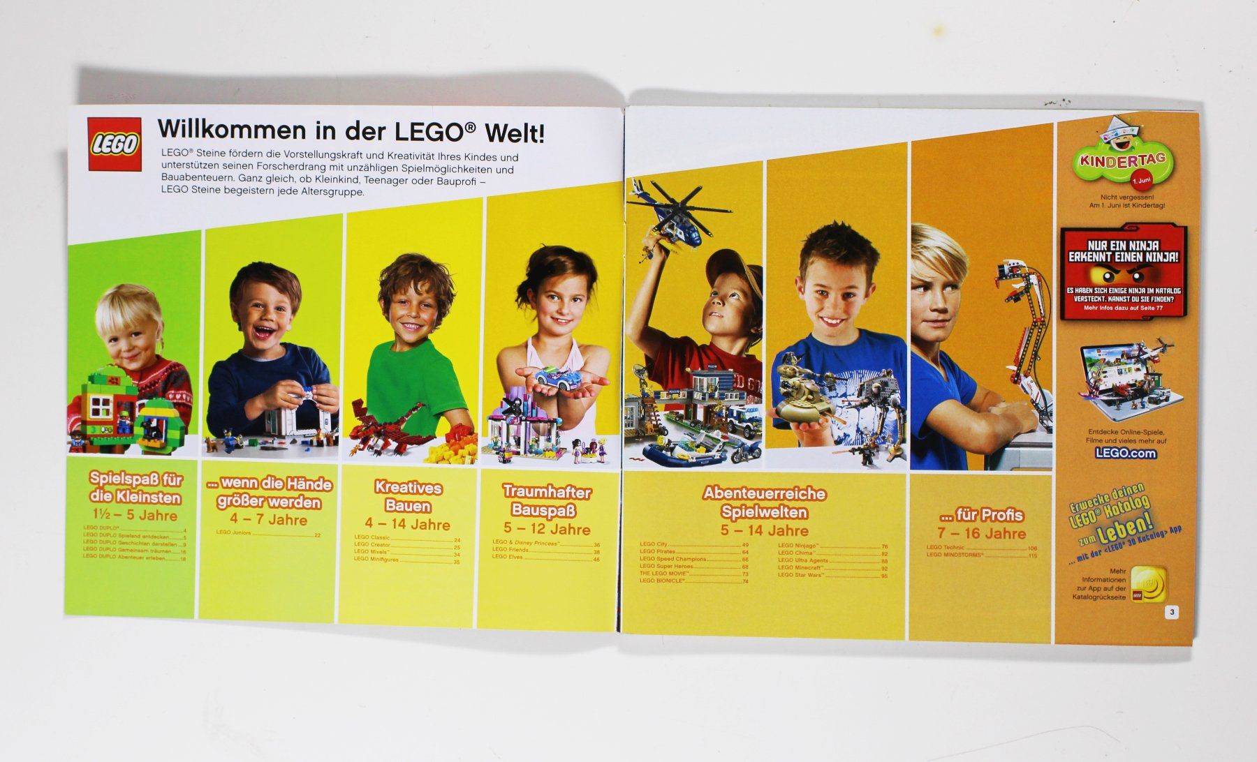Documenti: LEGO KATALOG Januar - Juni 2015 - NINJAGO auf der Titelseite – Usato da Brüttisellen venduto da Collector-Corner 1