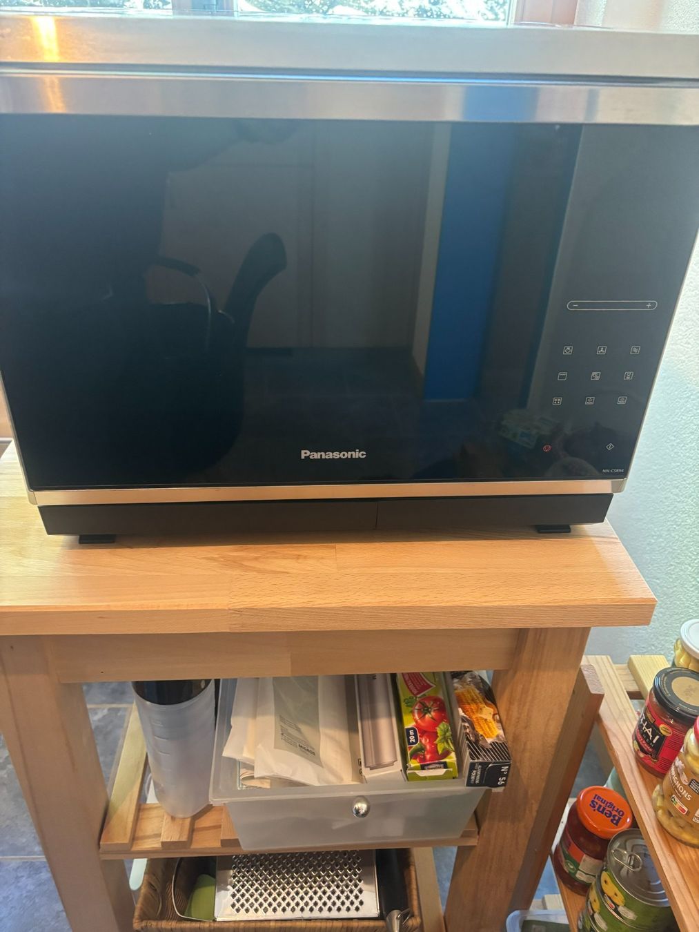 Elettrodomestici da cucina: Dampf Mikrowellengerät Panasonic TYP NN-CS894S – Usato da Därstetten venduto da Marcel0070