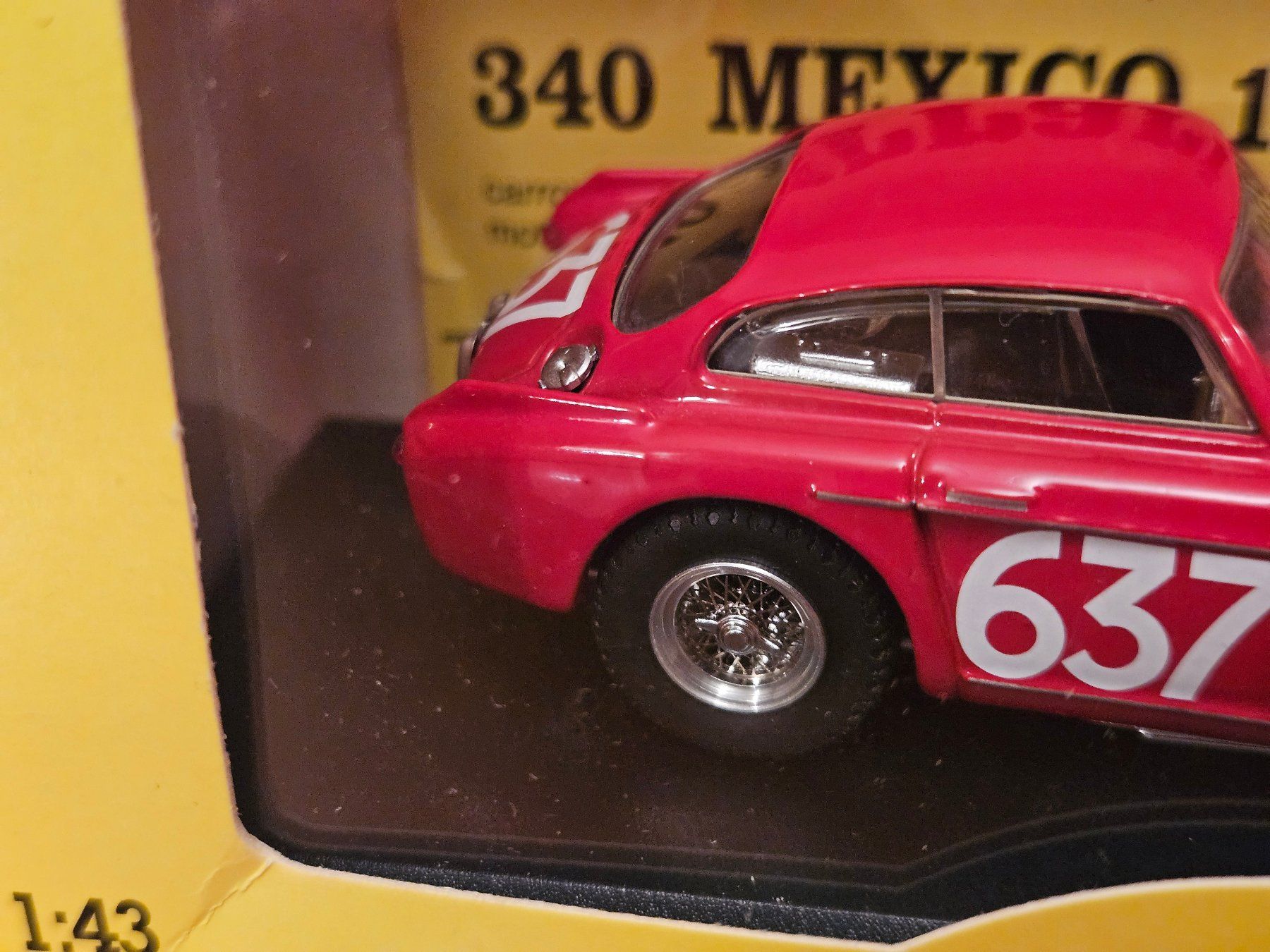 Ferrari Modellautos: Ferrari 340 Mexico Berlinetta Vignale 1952 – Neu und originalverpackt aus Aigle von Vintage66 3