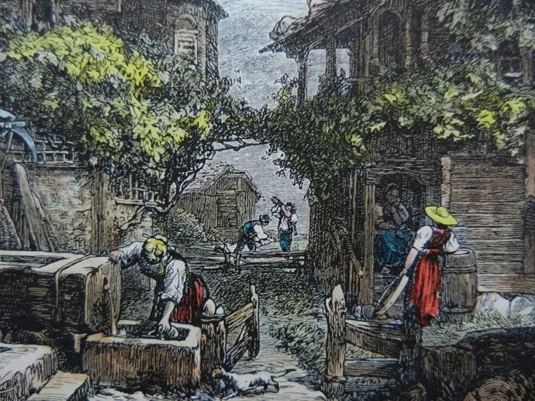 Incisioni: Sachseln koloriert – Usato da Risch venduto da Rischli15 9