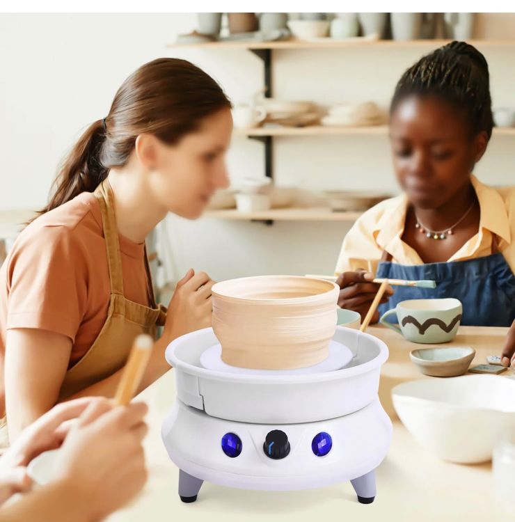 Produktbild von Mini-Töpferscheibe, Elektrische Töpfermaschine 2000 U / Min