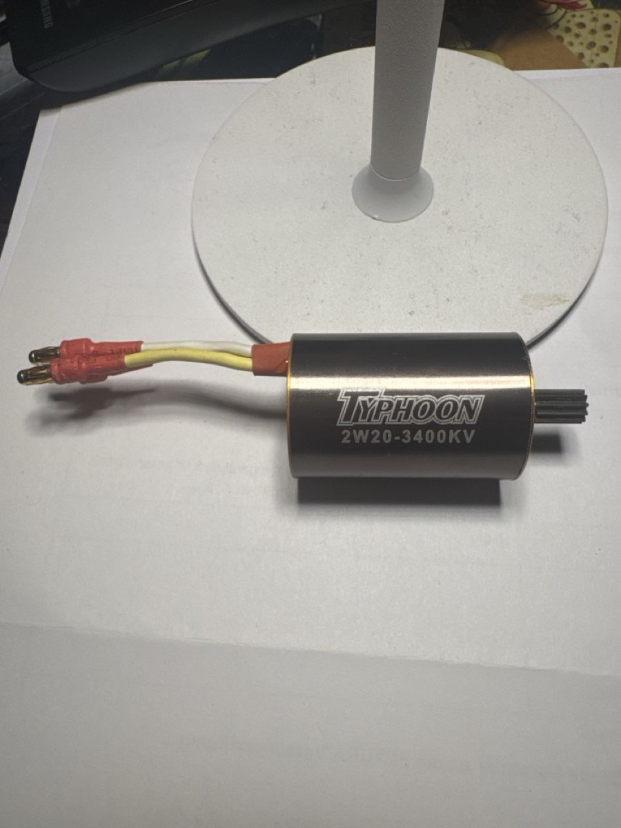 Motori: Elektromotor Typhoon 2W20 3400KV   – Usato da Hirzel venduto da Pepe34