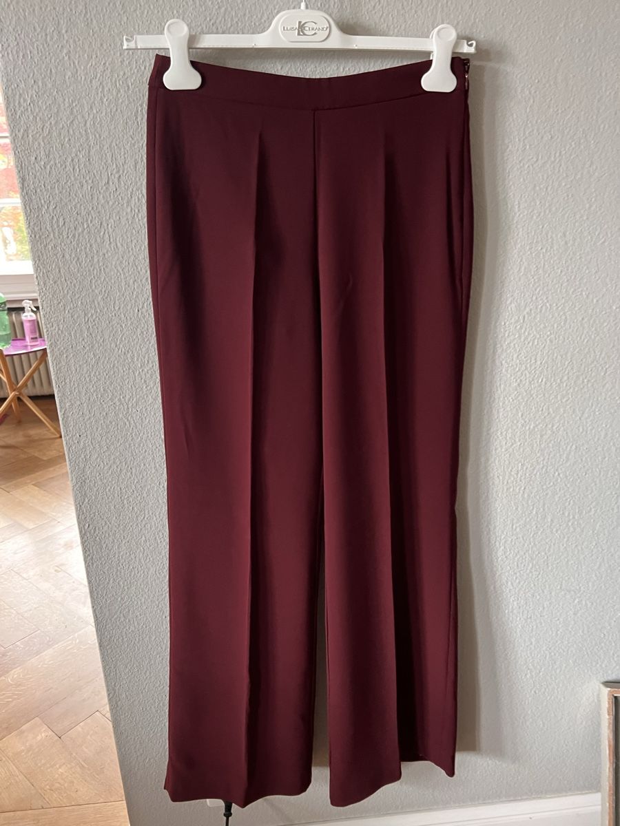Mango Completi & Tailleur: Hosenanzug Mango, Gr. S, Bordeaux  – Usato da Solothurn venduto da Brini06 3