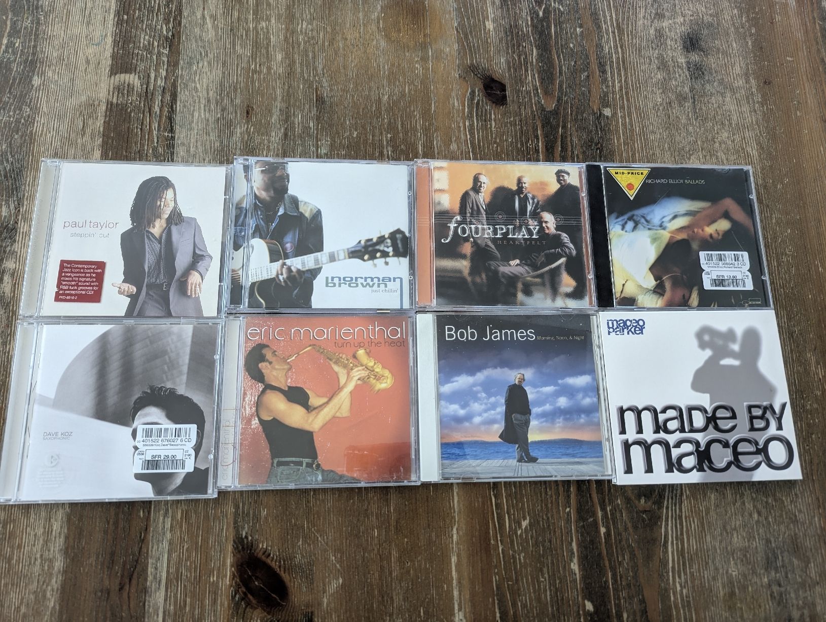 CD: Exclusive 8 CD Sammlung  Smooth Jazz & Contemporary Legends – Usato da Erlinsbach SO venduto da Meytalien