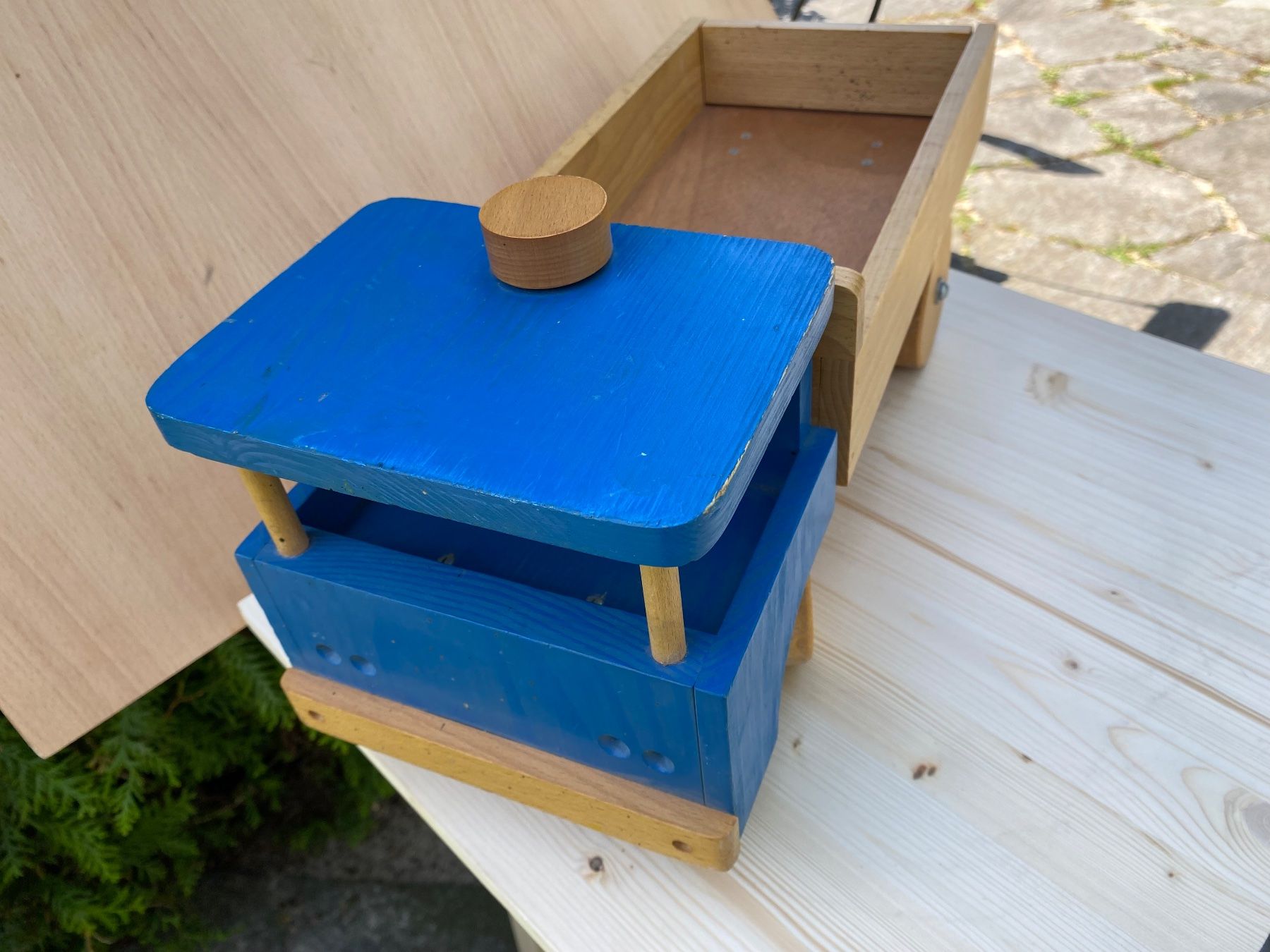 Giocattoli: schöner Holzlastwagen – Usato da Feldbach venduto da Olive1 3