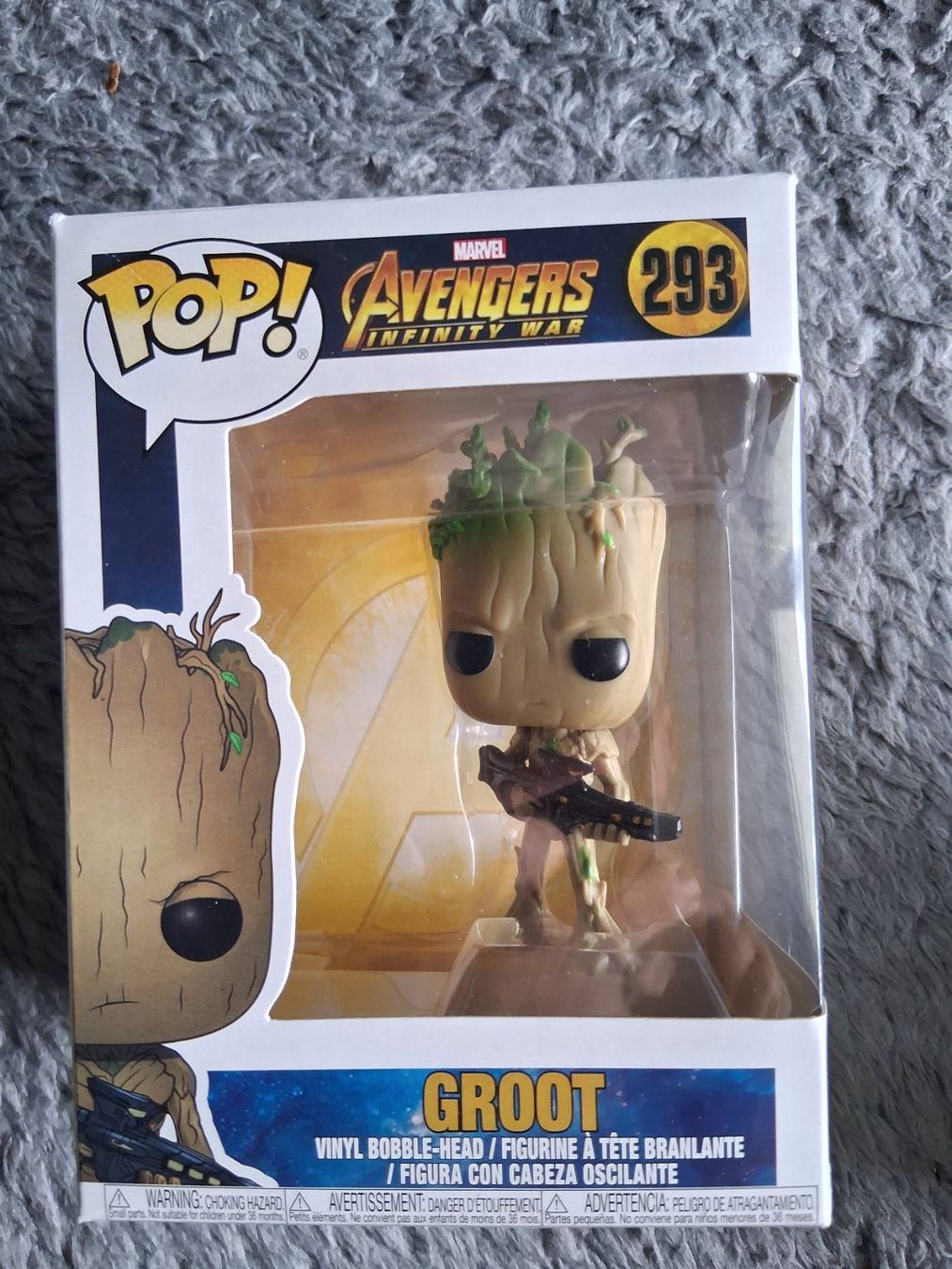 Funko Figuren: FUNKO POP   GROOT   AVENGERS   INFINITY WAR   293   MARVEL – Gebraucht aus Wetzikon ZH von Ramones01