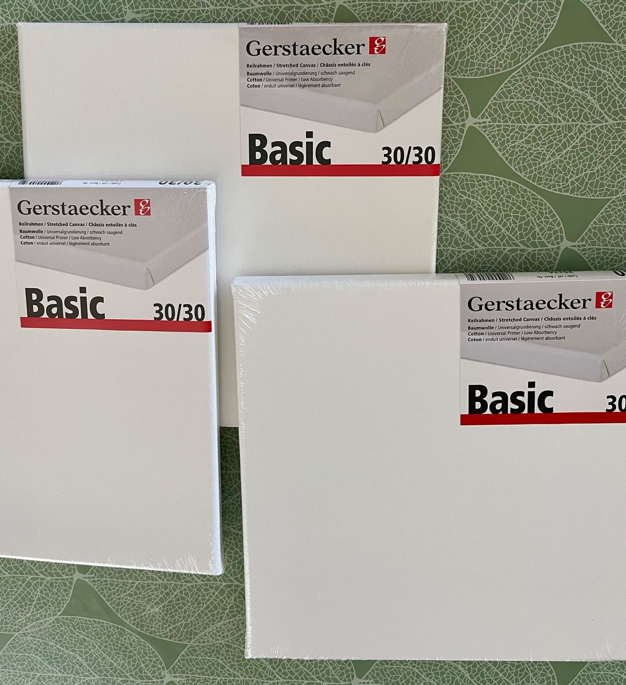 Toiles & Châssis: 12 châssis en toile Gerstaecker Basic – Neuf avec emballage d'origine à Le Crêt-p-Semsales par staglione69