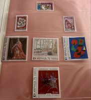 Collection de 24 timbres neufs de France 1974
