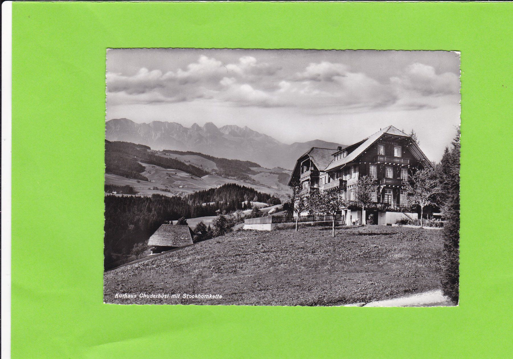 Cartoline postali: Kurhaus Chuderhüsli – Usato da St. Peterzell venduto da neckertal