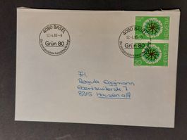 Sonderbrief Grün 80, Basel 12.4.80