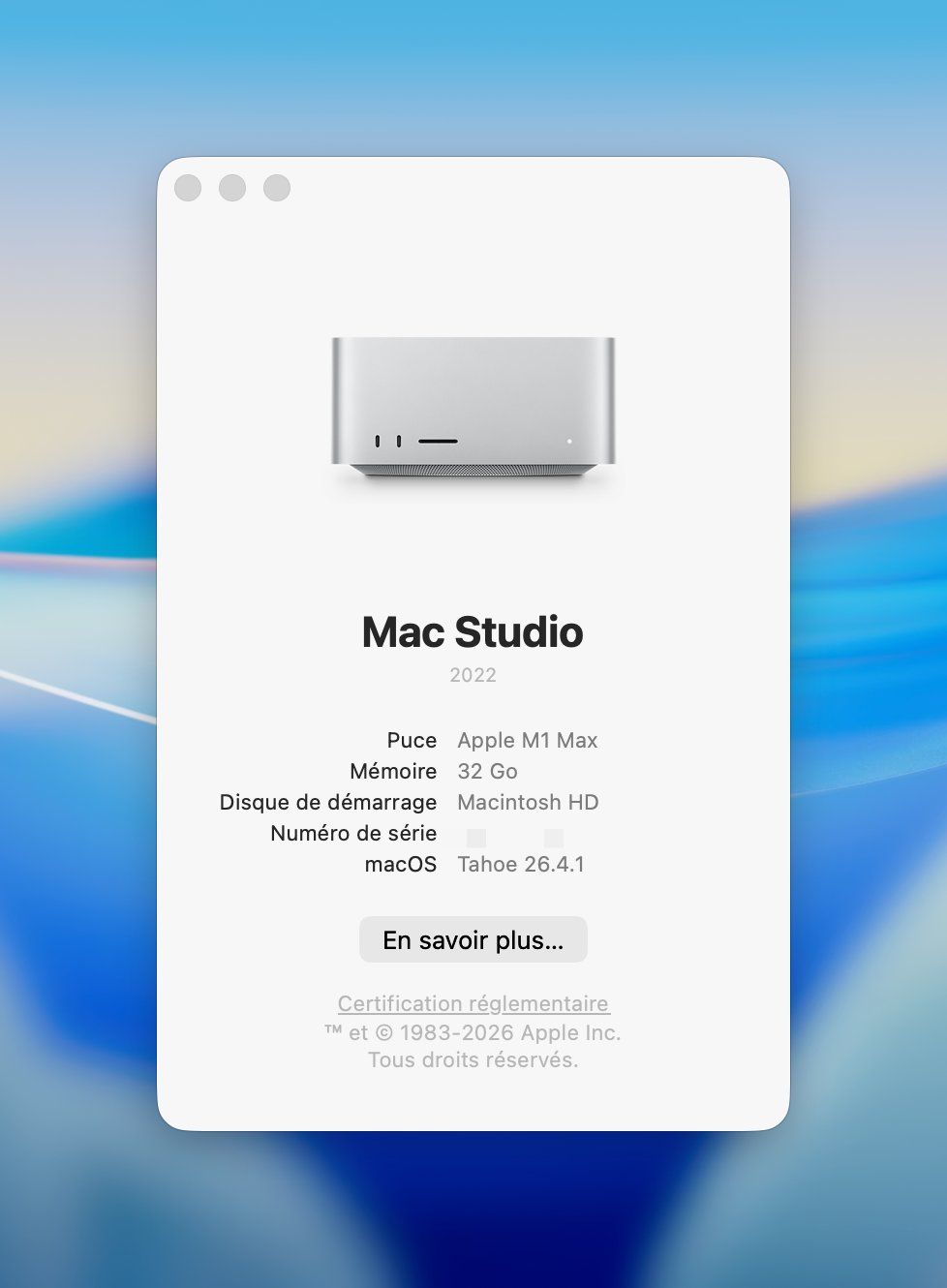 Mac Studio M1 Max (32GB RAM, 1TB SSD) with original box (Gebraucht) in ...