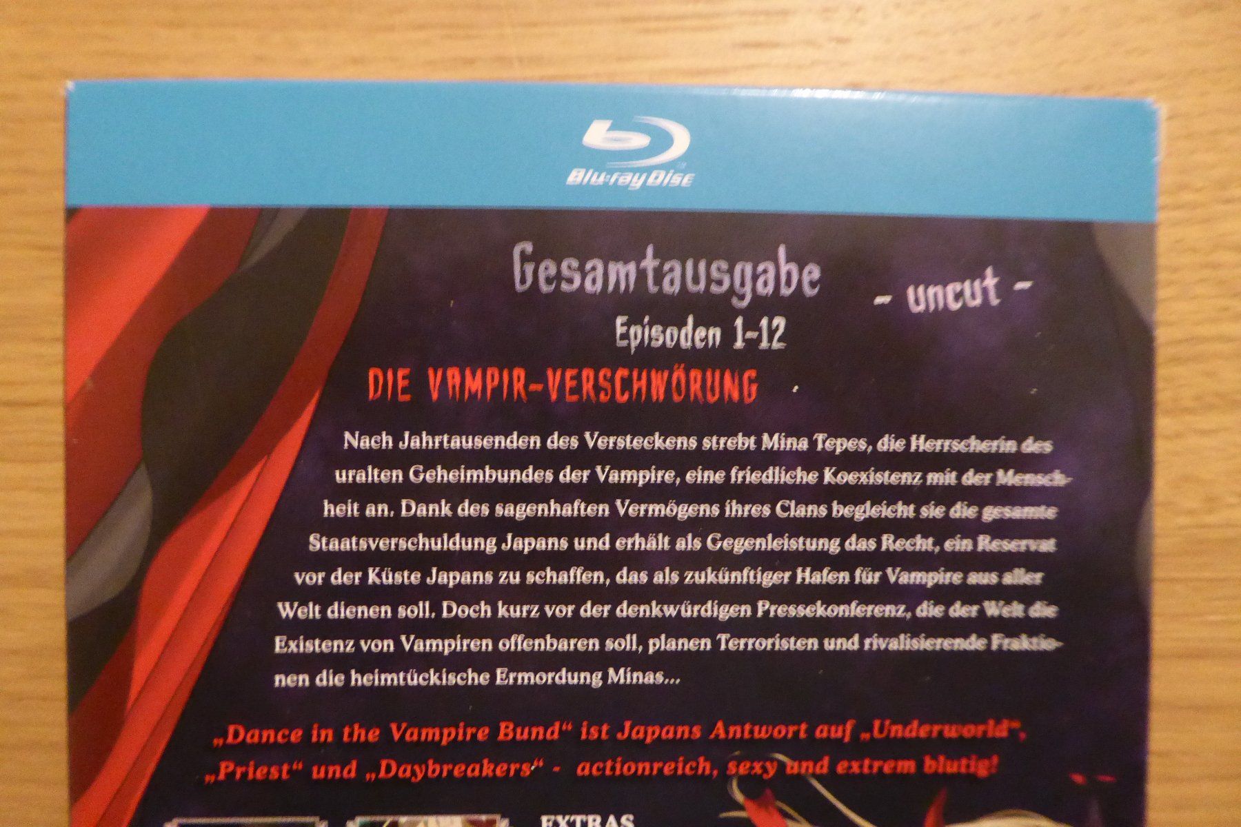 Alle DVDs: Bluray Dance in the Vampirebund – Gebraucht aus Allschwil von Summelsarium 2