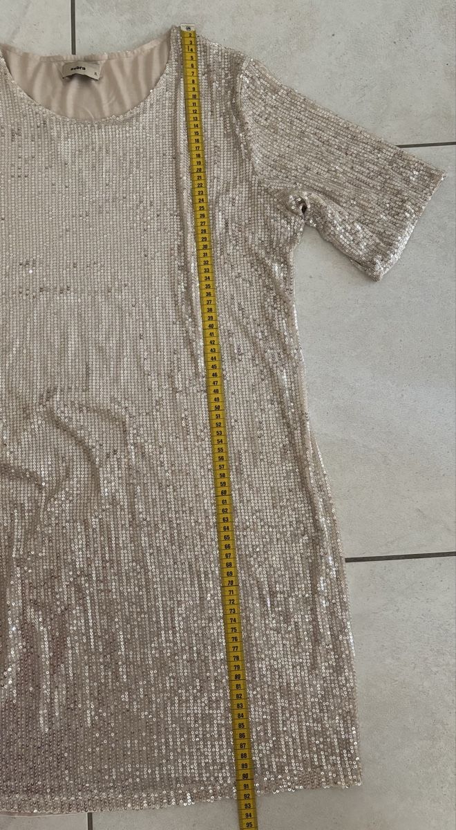 Zebra Vestiti: luftiges Pailletten Kleid Gr.Xl – Nuovo (secondo la descrizione) da Eglisau venduto da 3flower-power3 8