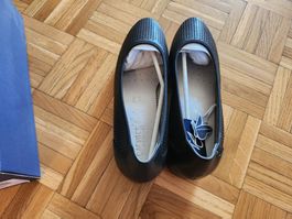 Schwarze Pumps Leder Caprice Grösse 41 Damen Sommer Neu ☀️