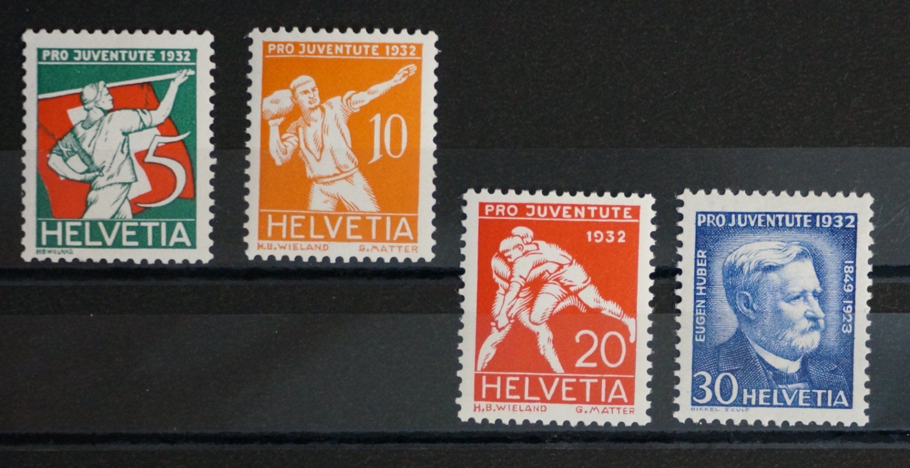 Tous les timbres: CH - Pro Juventute - Serie 1932 ** – D'occasion à Rombach par VENTIS-Auktionen
