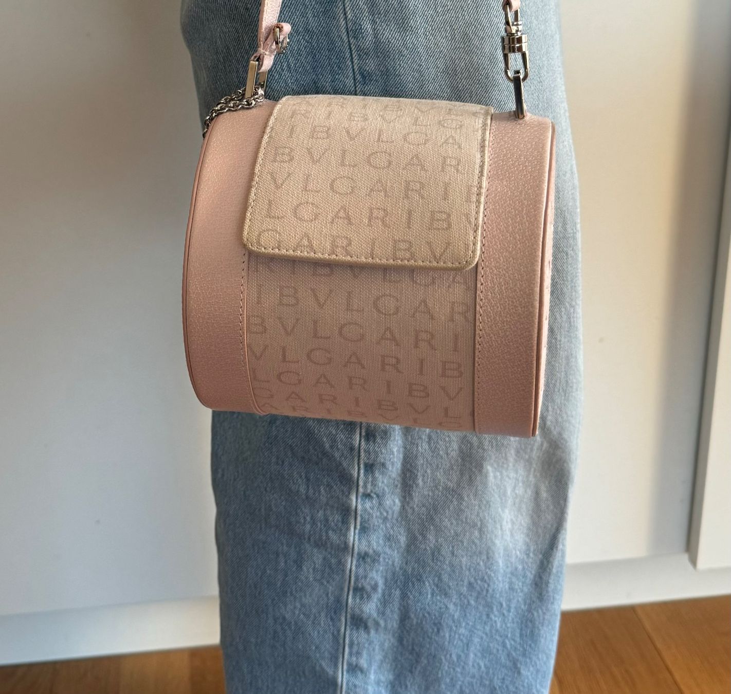 Bulgari Borse da donna: Bulgari Round Handbag Zero One rosa – Usato da Thun venduto da kth_ng29 4