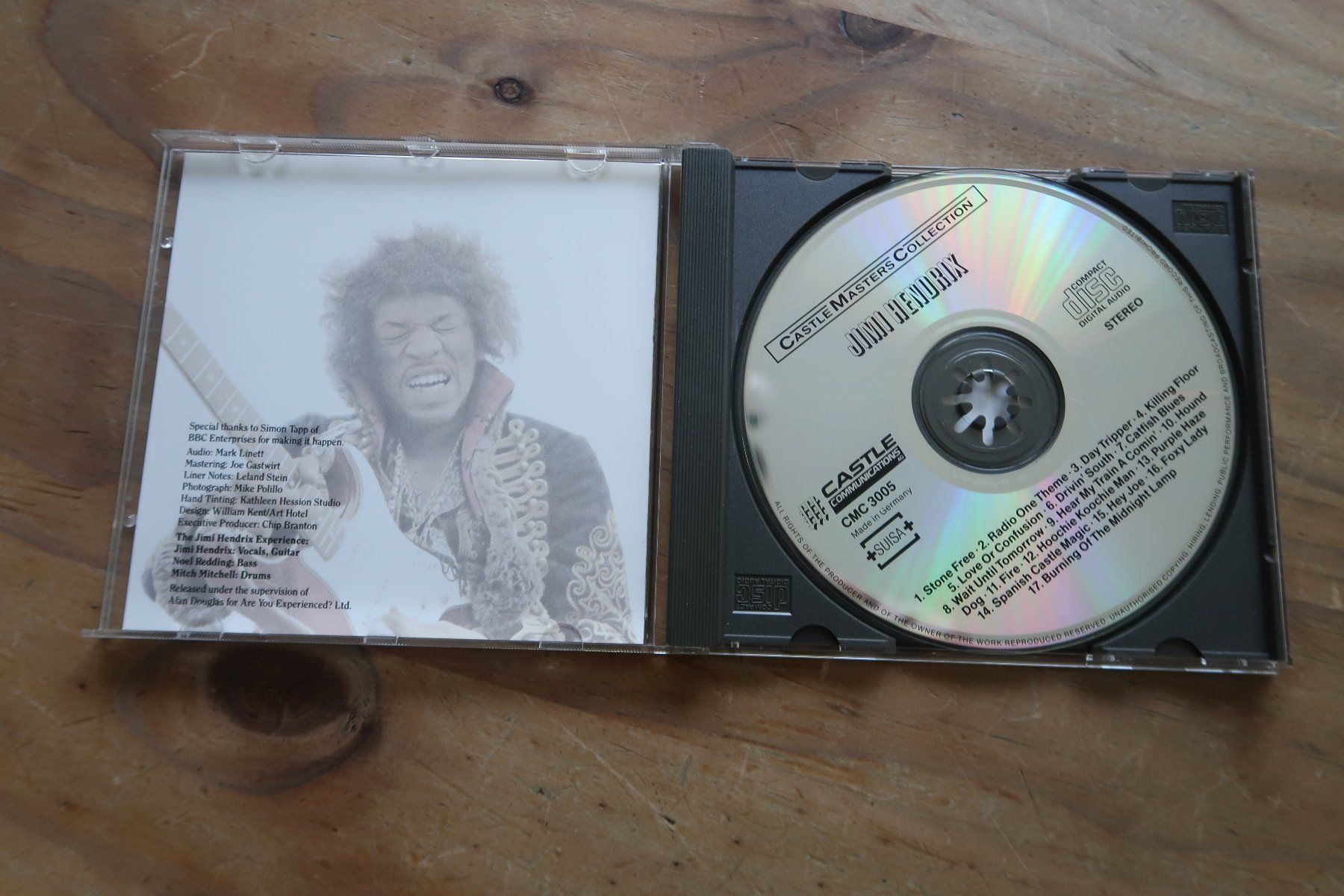 CD: JIMI HENDRIX EXPERIENCE - RADIO ONE - CD – Usato da Basel venduto da Patiscat 3