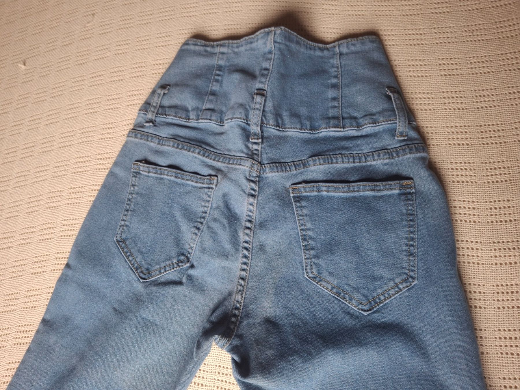 Jeans: Pantalon jeans bleu taille S – D'occasion à Villiers par san_jn5w 4