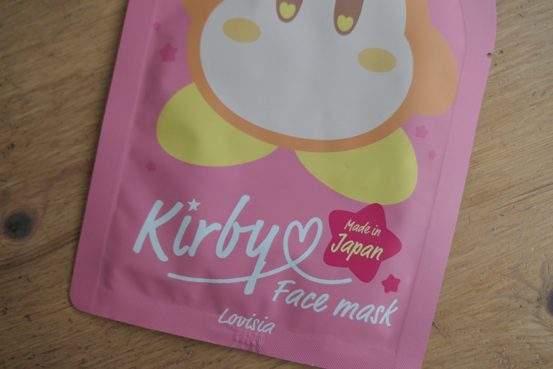 Cura del viso: Kirby Waddle Dee - Face Mask Japan – Nuovo e nell'imballaggio originale da Ettiswil venduto da maimaiswiss 2