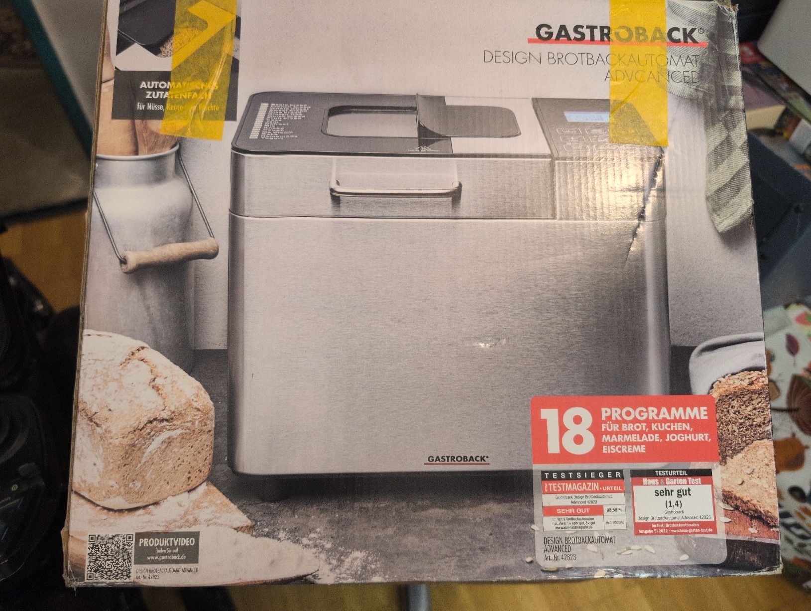Backöfen: Brotbackautomat Gastroback – Gebraucht aus Oberhof von sue_henz
