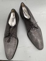 Vaneau Paris herrenschuhe de Luxe Rochenleder 44,5-45