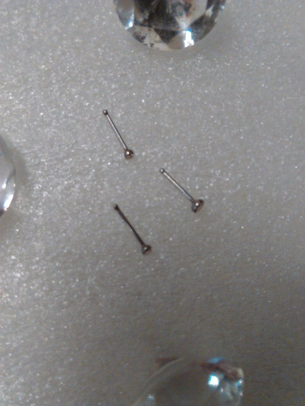 Piercingschmuck: EDELSTHAL NASEN PIERCING;SILBER FARBE – Neu (gemäss Beschreibung) aus Basel von bijoutrie_4 3