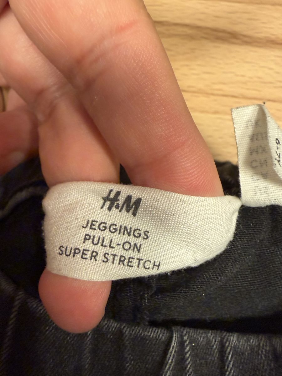 H&M Hosen: Gr122 Mädchen Jeggings grau elastisch – Gebraucht aus Stäfa von nale068 1