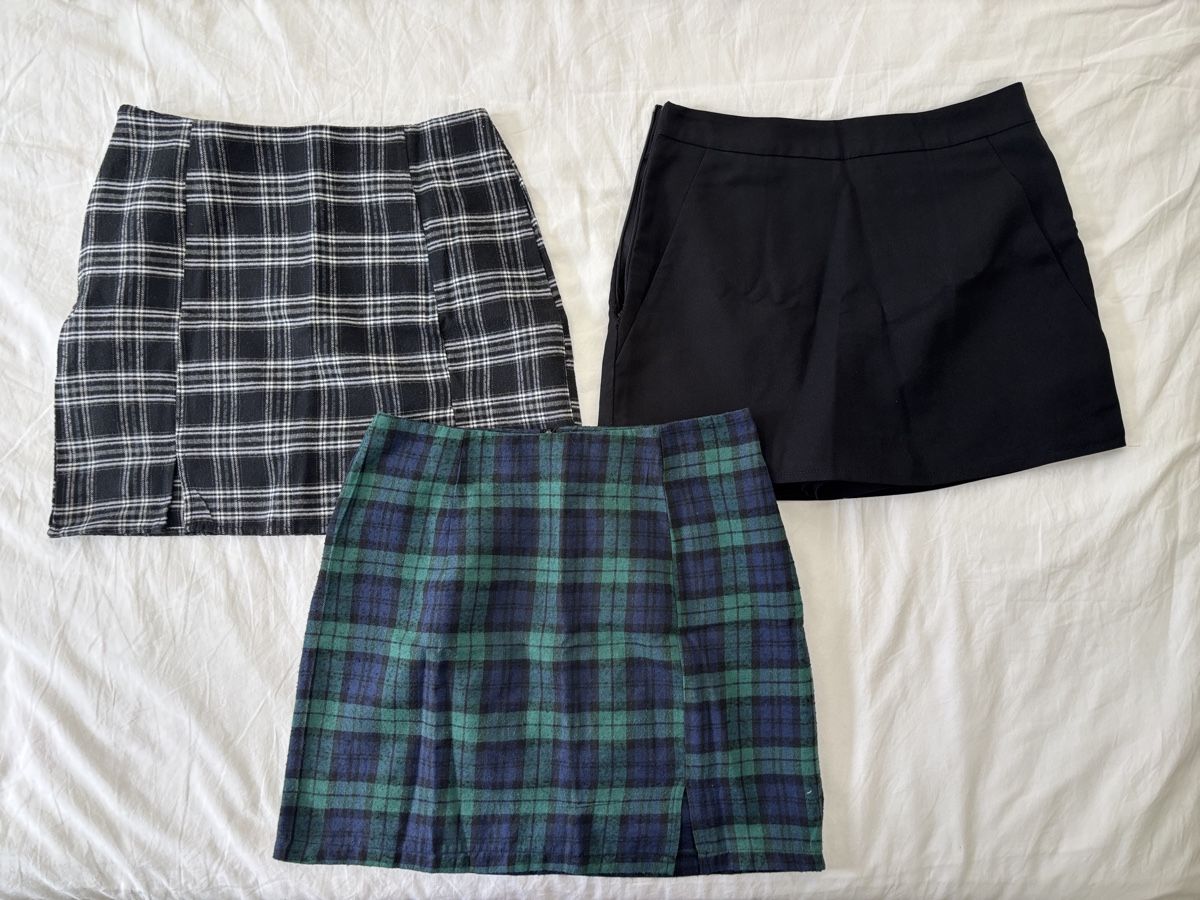 Kleider & Röcke: three cute mini skirts for autumn – Gebraucht aus Claro von annakhanh