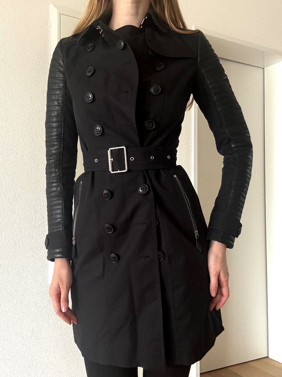 Luxus Damen Trenchcoat Winter Ebenbild