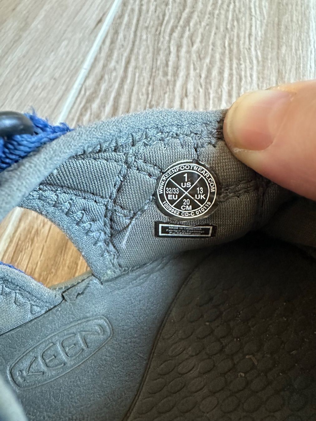 Keen Scarpe per ragazzi: Keen Sandalen Gr. 32/33 blau – Usato da Rudolfstetten venduto da Joyw 3