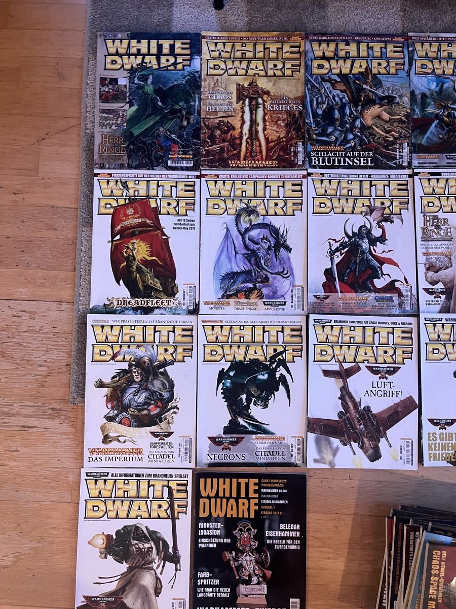 Riviste & Magazine: Warhammer White Dwarf Magazin Games Workshop 16 Stück – Usato da Lauterbrunnen venduto da jul_5jfm 1