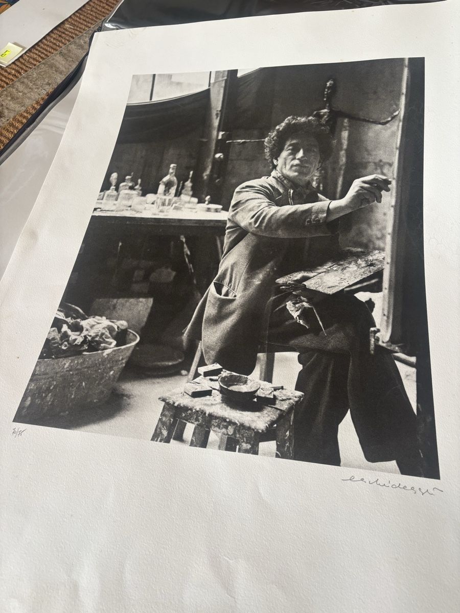 Foto & Immagini: Fotografie von Alberto Giacometti durch E. Scheidegger – Usato da Frauenfeld venduto da Fubech