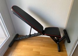 Verstellbare Hantelbank für Home Gym - Top Zustand