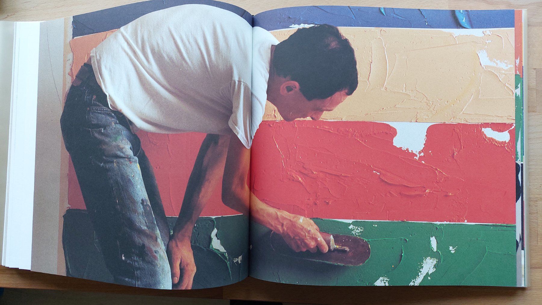 Bücher: Richard Jackson - Entstehung eines Wandbildes 1988 in Glarus – Gebraucht aus Obfelden von Foto_Bild_Kunst_Buch 8