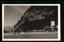 AK Interlaken, Ansicht Strandbad, 1930