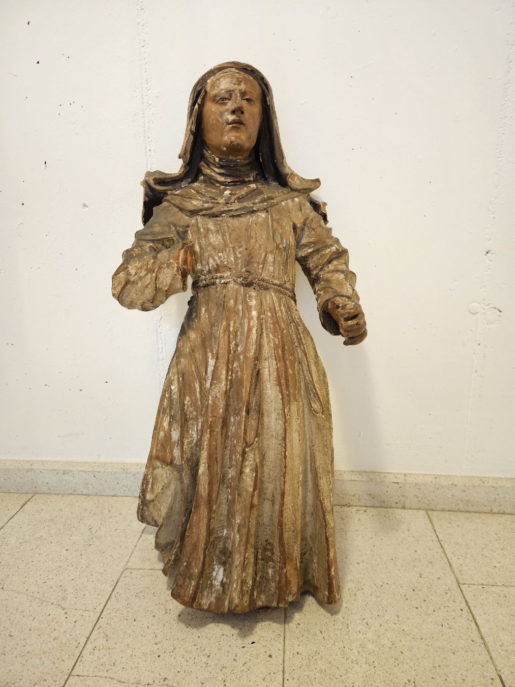 Sculture & Statue: skulptur mittelalter – Difettoso da Schwellbrunn venduto da Omega-alpha