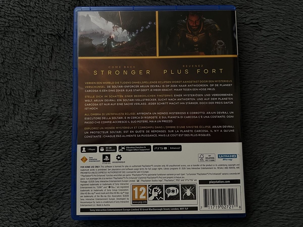 Sony Giochi: Saros - PS5 – Usato da Würenlos venduto da minmo 2