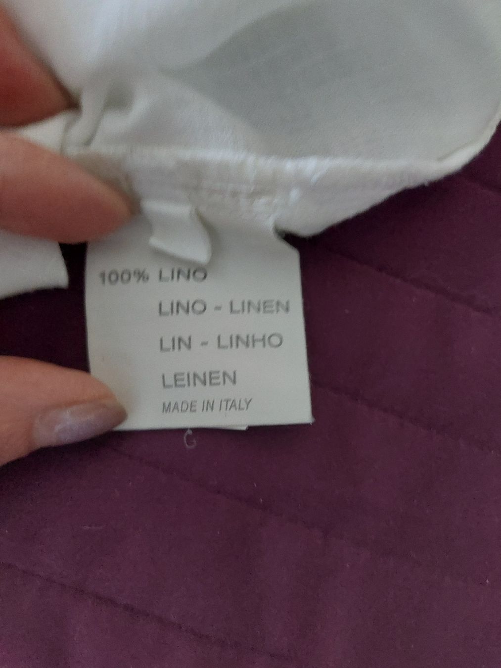Vestiti: Wunderschönes 120% Lino Kleid weiss Gr. S  – Usato da Thun venduto da Alexanna 6